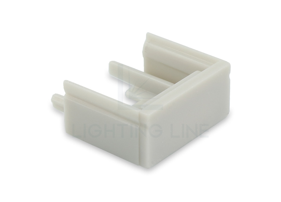 Embout pour profilé en aluminium pour rubans led PRA-SL08-GP-F Embout pour profilé en aluminium pour rubans led PRA-SL08-GP-F