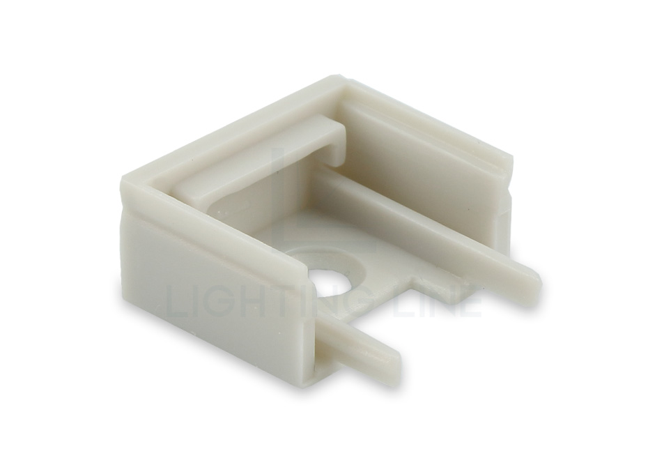 Embout pour profilé en aluminium pour rubans led PRA-SL08-GP-F Embout pour profilé en aluminium pour rubans led PRA-SL08-GP-F