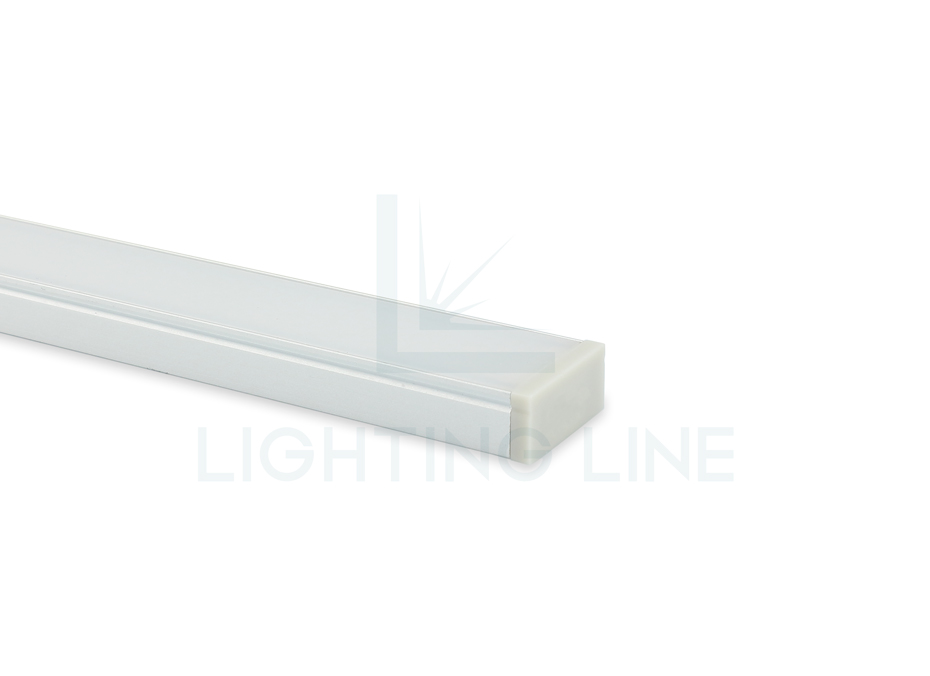 Embout pour profilé en aluminium pour rubans led PRA-SL08-GP-N Embout pour profilé en aluminium pour rubans led PRA-SL08-GP-N