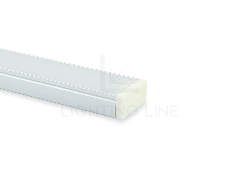 Embout pour profilé en aluminium pour rubans led PRA-SL08-WP-N Embout pour profilé en aluminium pour rubans led PRA-SL08-WP-N