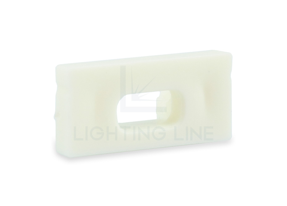 Embout pour profilé en aluminium pour rubans led PRA-SL08-WP-W Embout pour profilé en aluminium pour rubans led PRA-SL08-WP-W