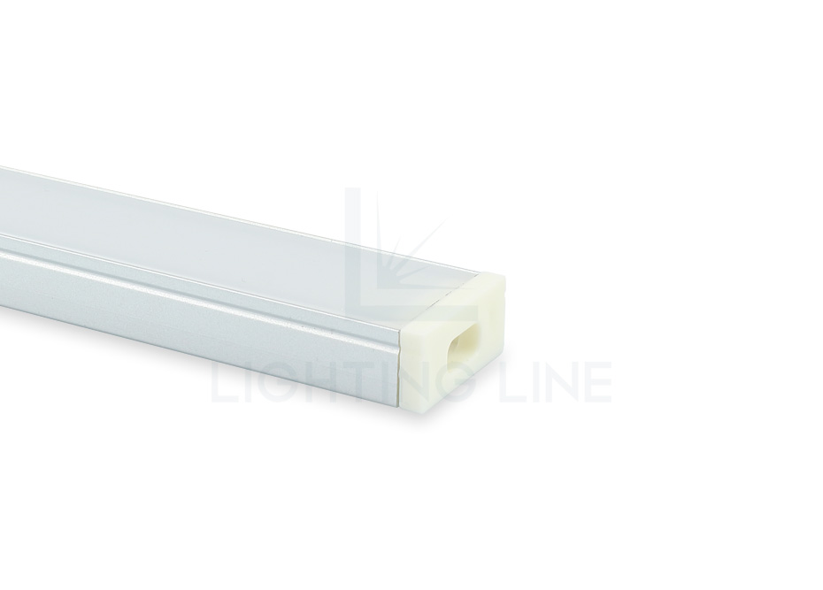 Embout pour profilé en aluminium pour rubans led PRA-SL08-WP-W Embout pour profilé en aluminium pour rubans led PRA-SL08-WP-W