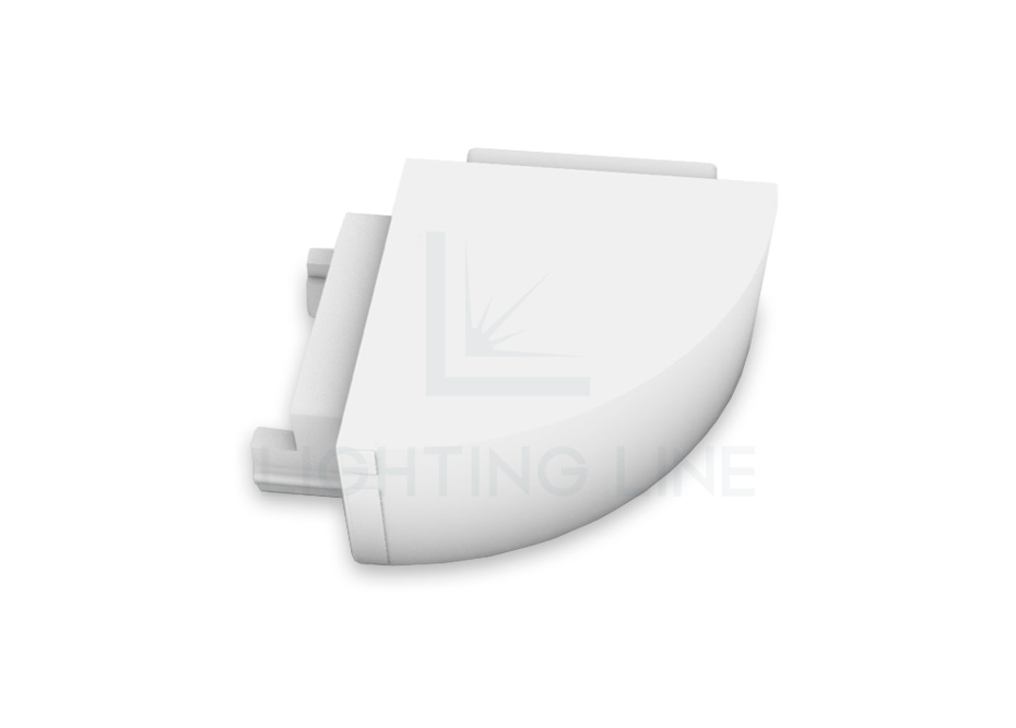 Embout pour profilé en aluminium pour rubans led PRA-SL08-X Embout pour profilé en aluminium pour rubans led PRA-SL08-X
