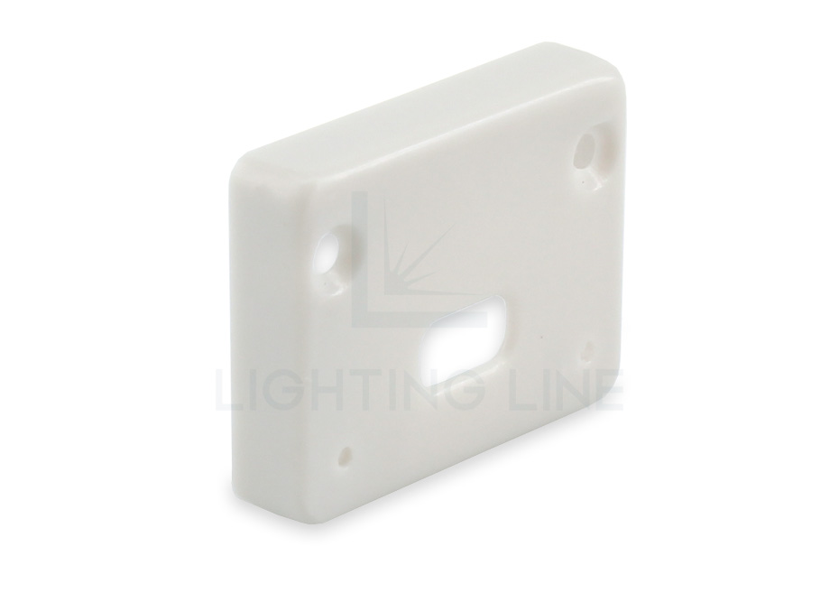Embout pour profilé en aluminium pour rubans led PRA-SL10-GP-W Embout pour profilé en aluminium pour rubans led PRA-SL10-GP-W