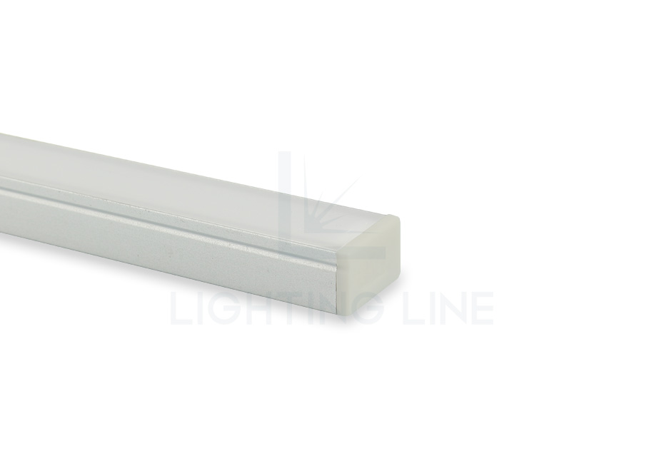 Embout pour profilé en aluminium pour rubans led PRA-SL12-GP-N