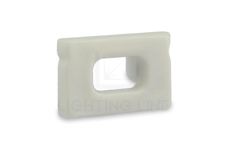 Embout pour profilé en aluminium pour rubans led PRA-SL12-GP-W Embout pour profilé en aluminium pour rubans led PRA-SL12-GP-W