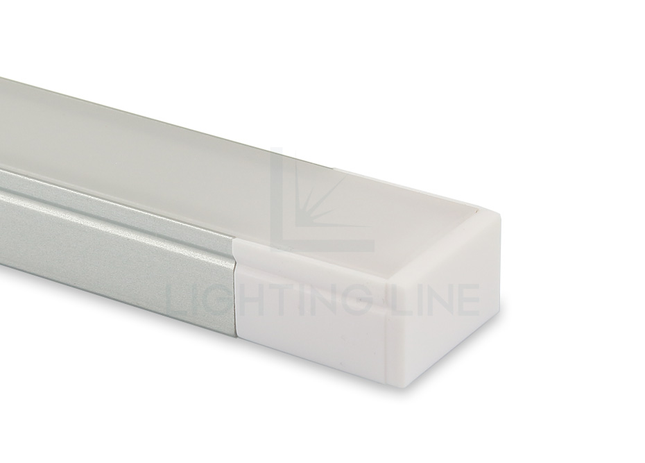 Embout pour profilé en aluminium pour rubans led PRA-SL12-WP-F Embout pour profilé en aluminium pour rubans led PRA-SL12-WP-F