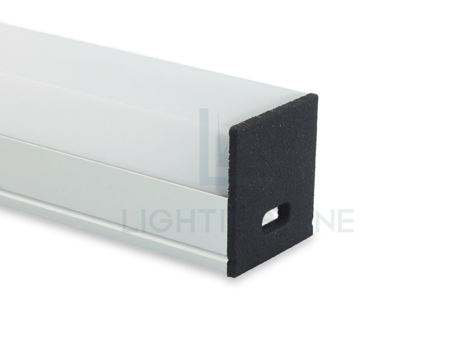 Embout pour profilé en aluminium pour rubans led PRA-SL15A-BP-W Embout pour profilé en aluminium pour rubans led PRA-SL15A-BP-W