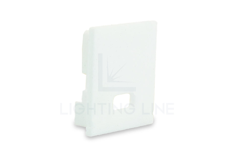 Embout pour profilé en aluminium pour rubans led PRA-SL15A-WP-W Embout pour profilé en aluminium pour rubans led PRA-SL15A-WP-W