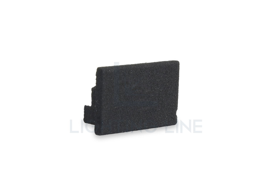 Embout pour profilé en aluminium pour rubans led PRA-SL15B-BP-N