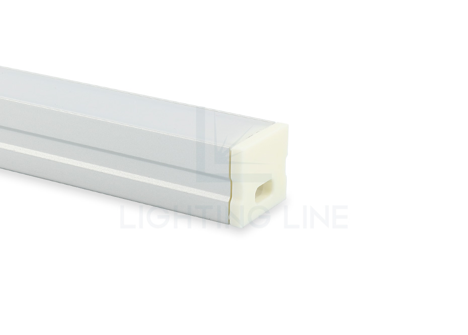 Embout pour profilé en aluminium pour rubans led PRA-SL05-WP-W