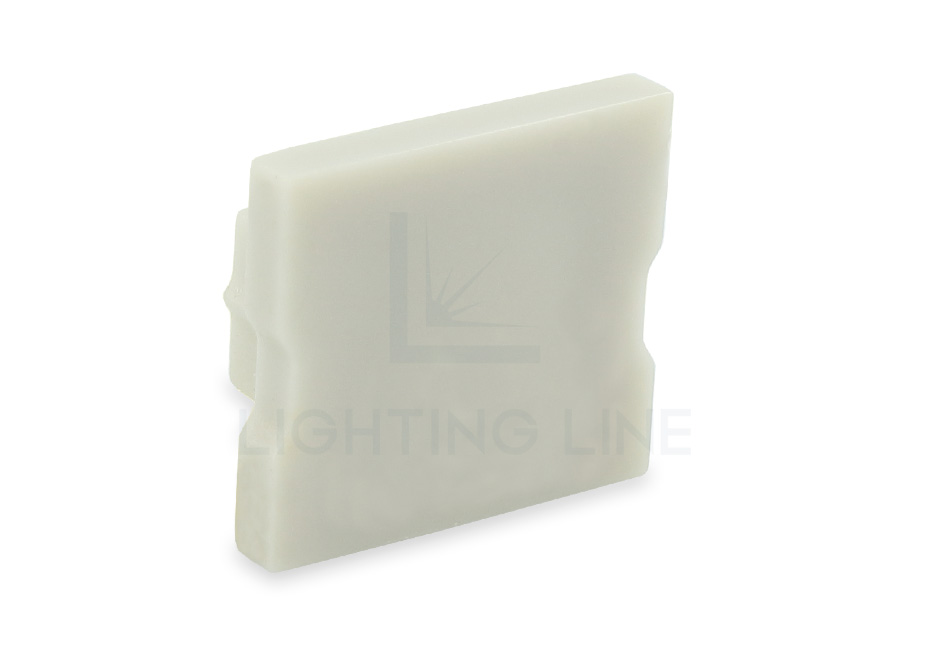 Embout pour profilé en aluminium pour rubans led PRA-SL05-GP-N