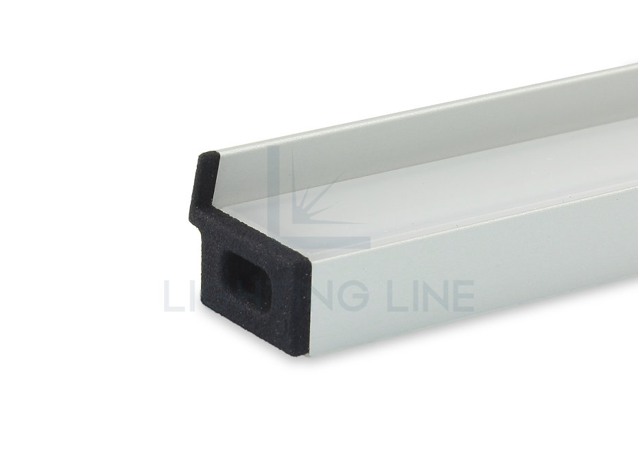 Embout pour profilé en aluminium pour rubans led PRA-SL16L-BP-W Embout pour profilé en aluminium pour rubans led PRA-SL16L-BP-W
