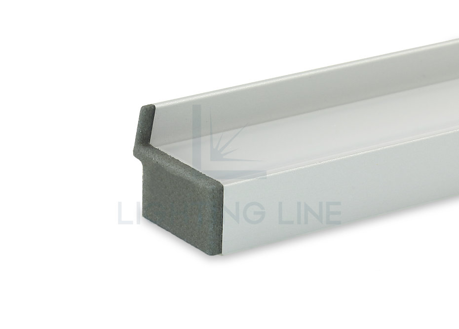 Embout pour profilé en aluminium pour rubans led PRA-SL16L-GP-N