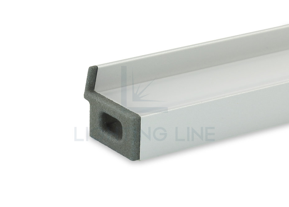Embout pour profilé en aluminium pour rubans led PRA-SL16L-GP-W Embout pour profilé en aluminium pour rubans led PRA-SL16L-GP-W
