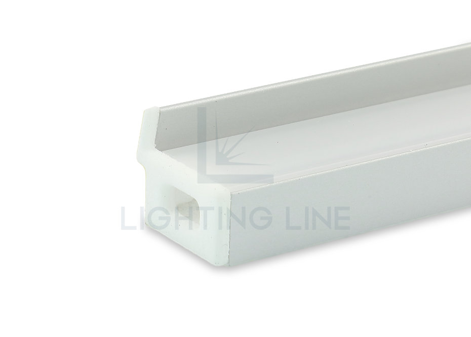 Embout pour profilé en aluminium pour rubans led PRA-SL16L-WP-W Embout pour profilé en aluminium pour rubans led PRA-SL16L-WP-W