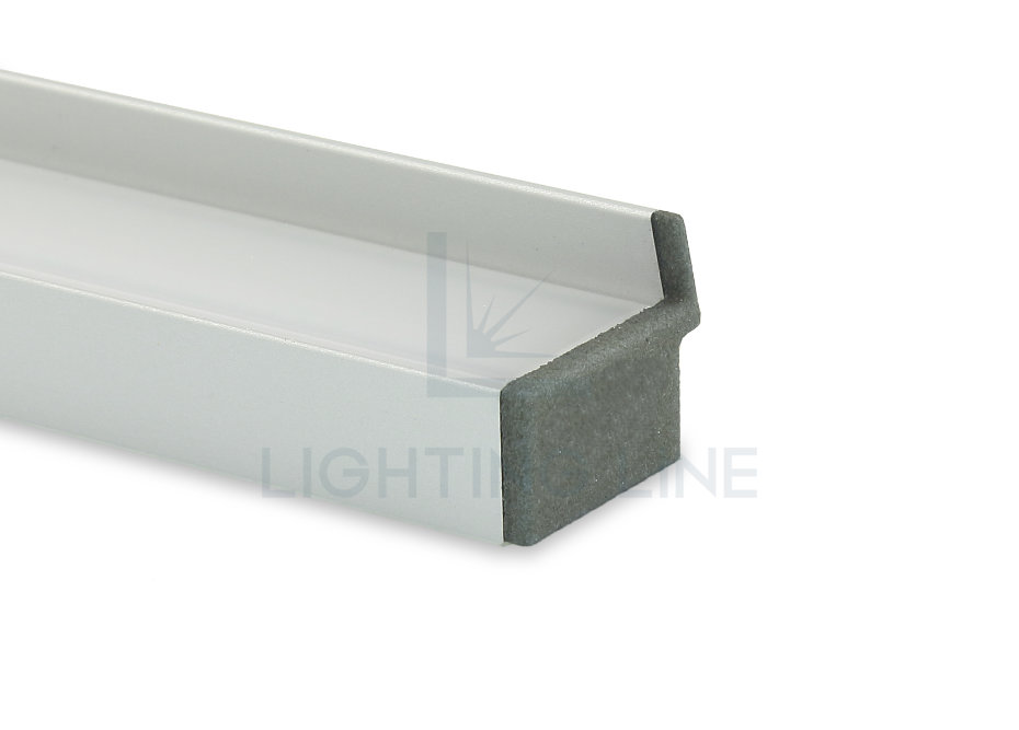 Embout pour profilé en aluminium pour rubans led PRA-SL16R-GP-N Embout pour profilé en aluminium pour rubans led PRA-SL16R-GP-N