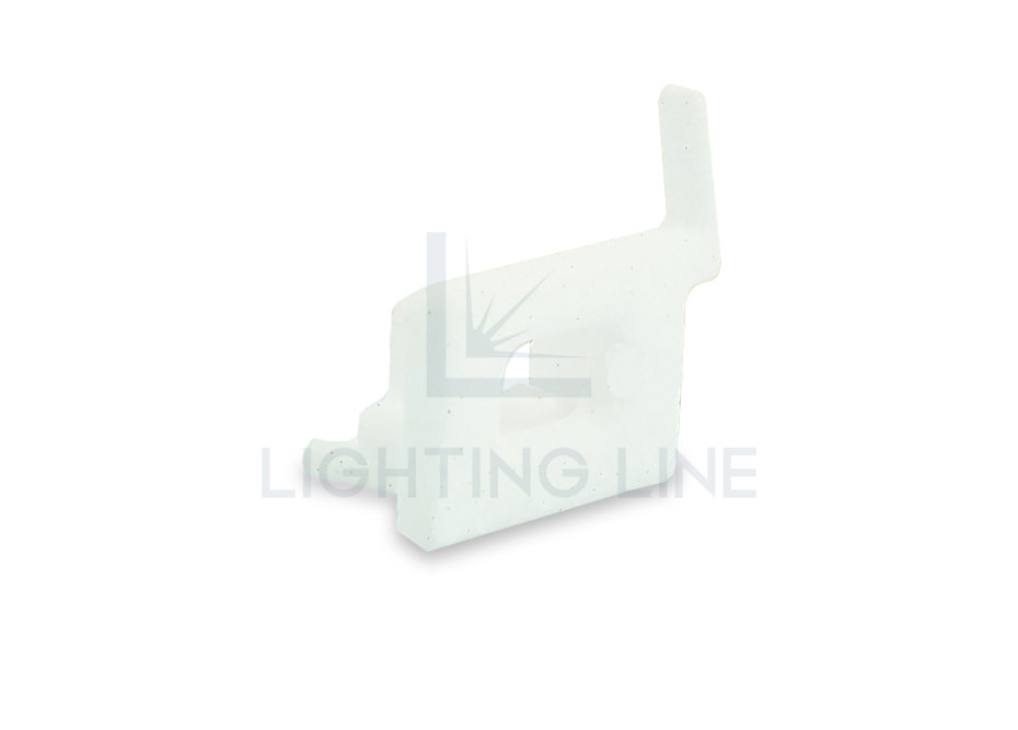 Embout pour profilé en aluminium pour rubans led PRA-SL16R-WP-W Embout pour profilé en aluminium pour rubans led PRA-SL16R-WP-W