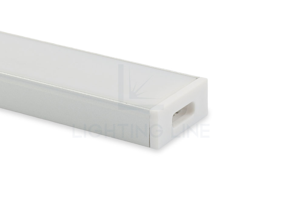 Embout pour profilé en aluminium pour rubans led PRA-SL17-WP-W Embout pour profilé en aluminium pour rubans led PRA-SL17-WP-W