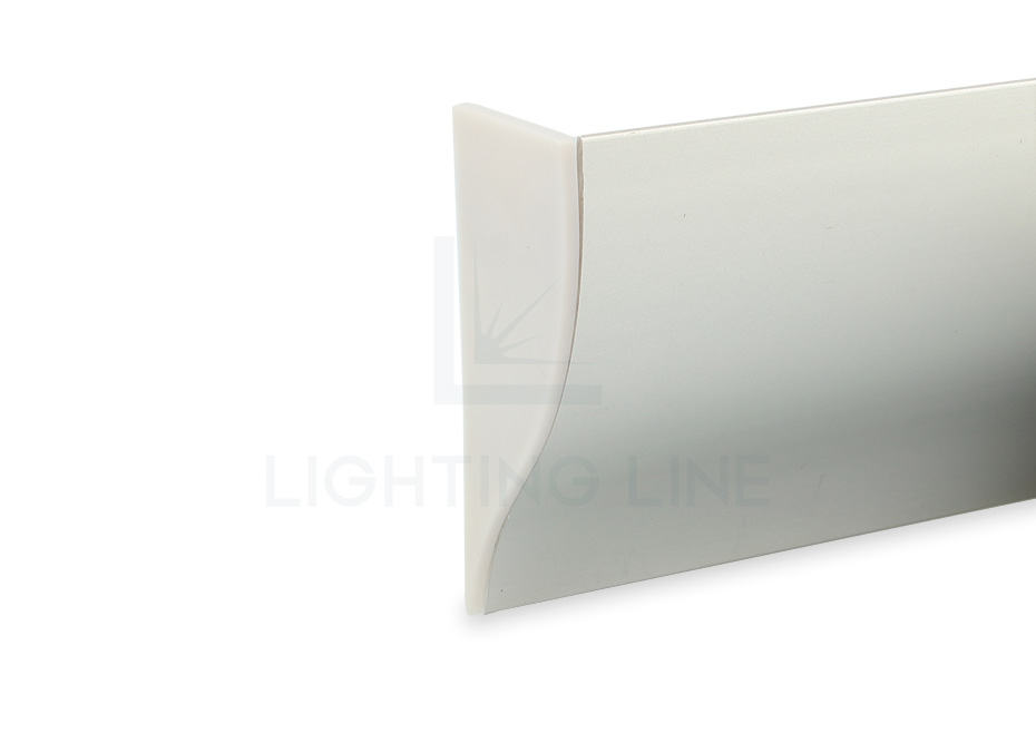 Embout pour profilé en aluminium pour rubans led PRA-WL01L-GP-U