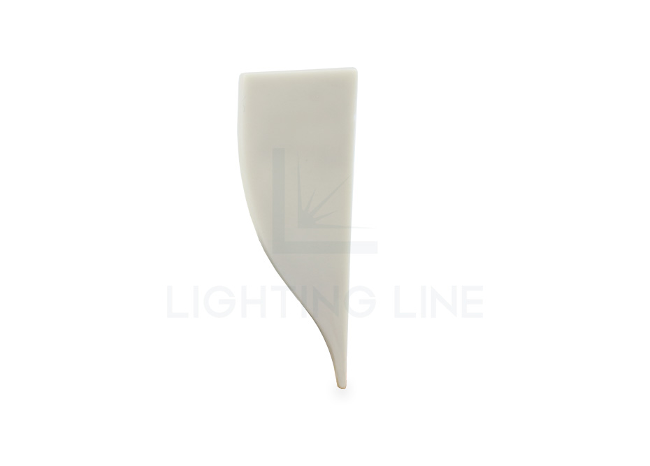 Embout pour profilé en aluminium pour rubans led PRA-WL01R-GP-U Embout pour profilé en aluminium pour rubans led PRA-WL01R-GP-U