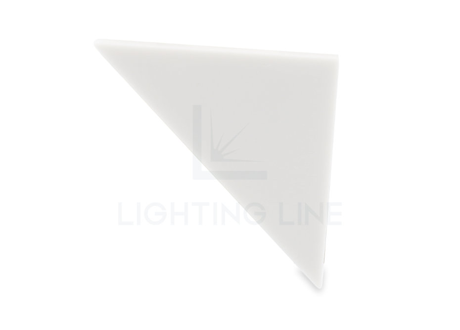 Embout pour profilé en aluminium pour rubans led PRA-WL02D-WP-U