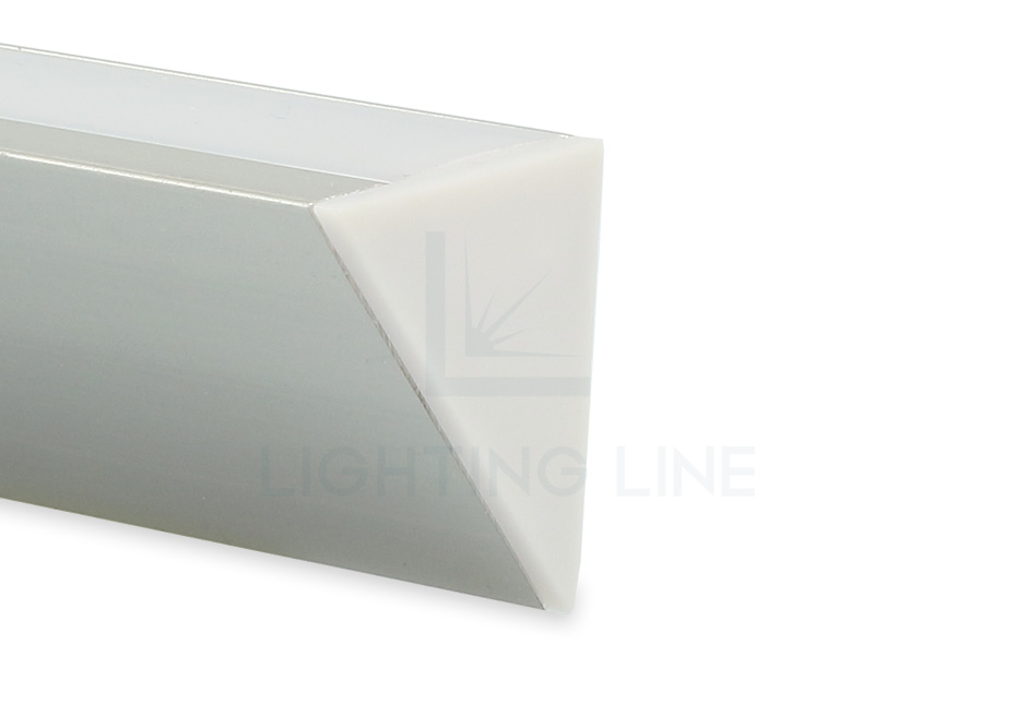 Embout pour profilé en aluminium pour rubans led PRA-WL02D-GP-U