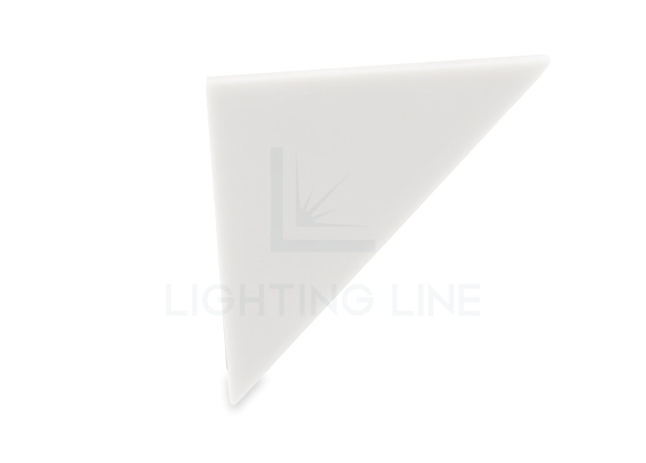 Embout pour profilé en aluminium pour rubans led PRA-WL02S-WP-U
