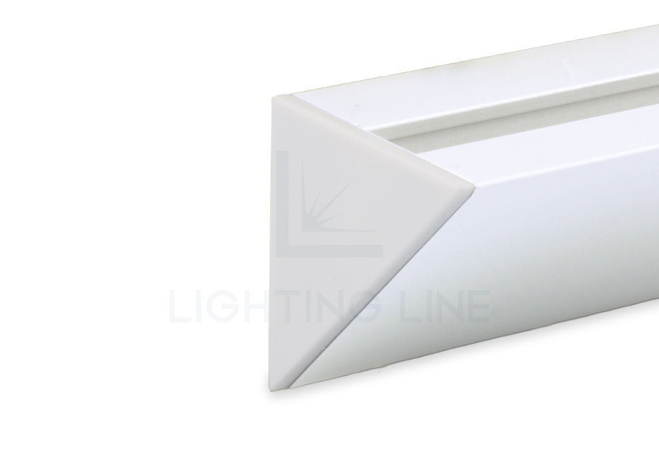 Embout pour profilé en aluminium pour rubans led PRA-WL02S-WP-U