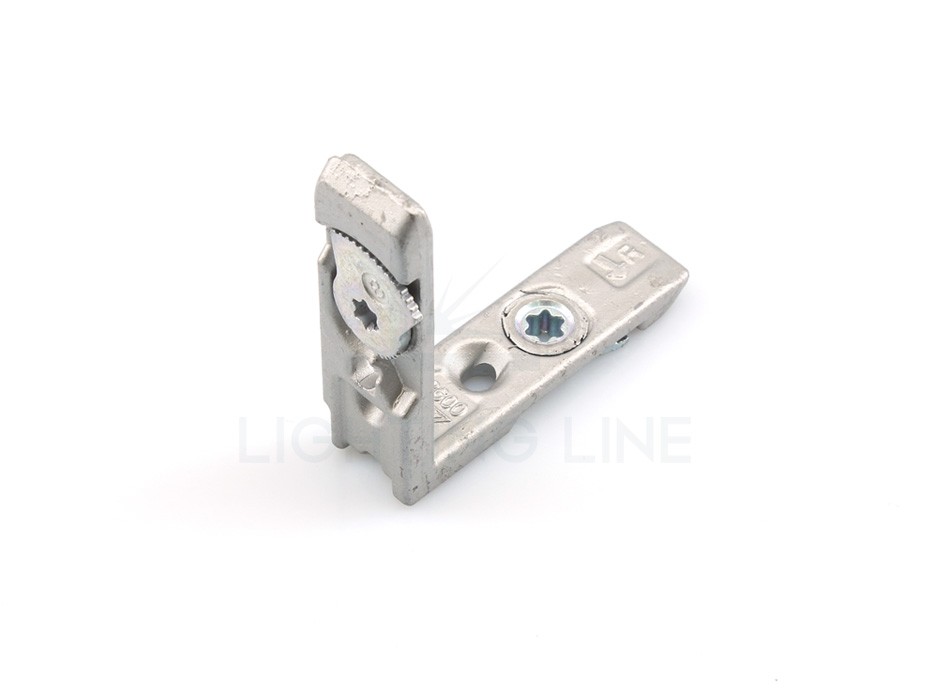 Jonction en métal pour profilés en aluminium miroir à 90° vertical PRM-AC07-M Jonction en métal pour profilés en aluminium miroir à 90° vertical PRM-AC07-M