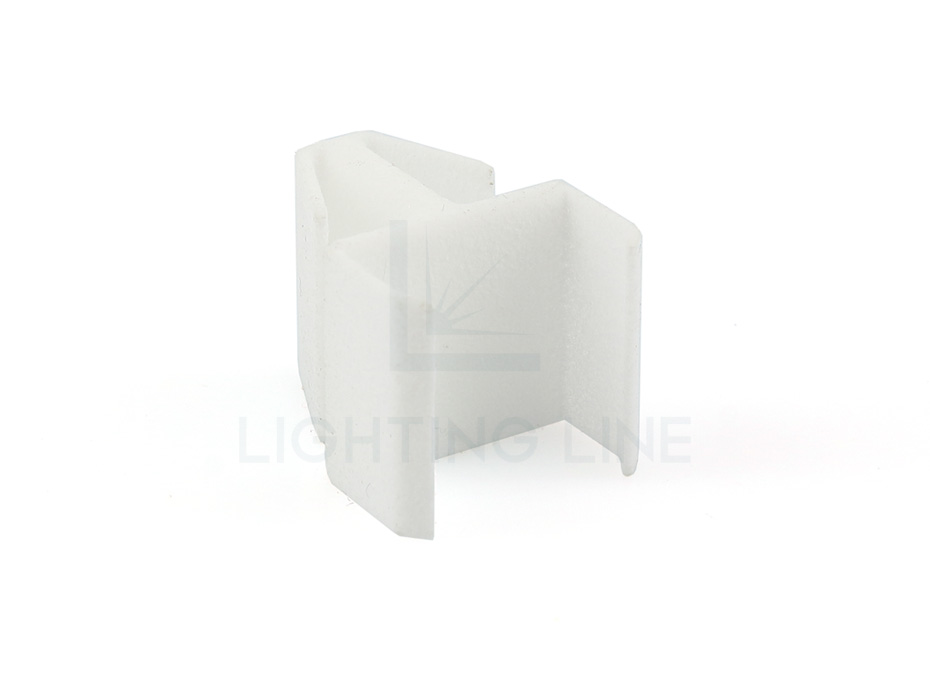 Clip de fixation en plastique pour ruban led en 12mm pour profilé CC01-06 PRM-IN09-P Clip de fixation en plastique pour ruban led en 12mm pour profilé CC01-06 PRM-IN09-P