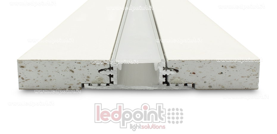 Profilé en aluminium pour rubans led PR-CR4412 Profilé en aluminium pour rubans led PR-CR4412
