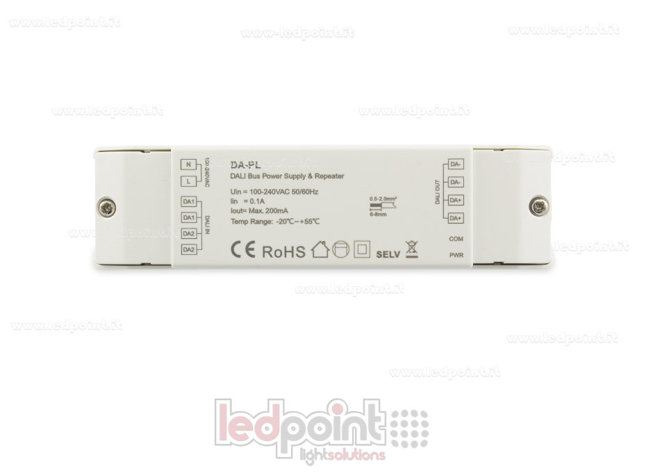Alimentation et Répéteur Bus DALI SK-DA-PL Alimentation et Répéteur Bus DALI SK-DA-PL