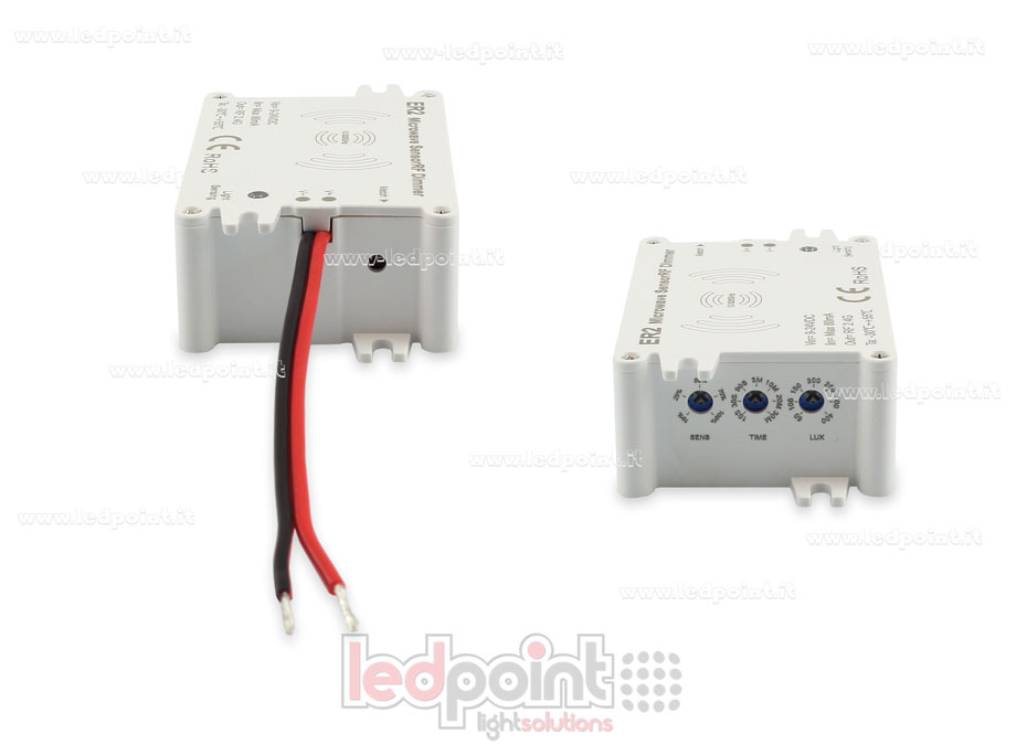 Télécommande et détecteur de mouvement avec variateur pour contrôleurs Skydance, 9-24V SK-ER2 Télécommande et détecteur de mouvement avec variateur pour contrôleurs Skydance, 9-24V SK-ER2