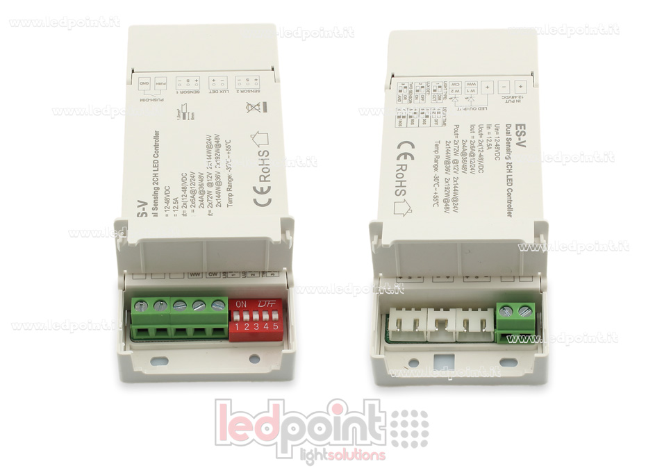 Interface variateur 2 canaux avec double capteur SK-ES-V Interface variateur 2 canaux avec double capteur SK-ES-V