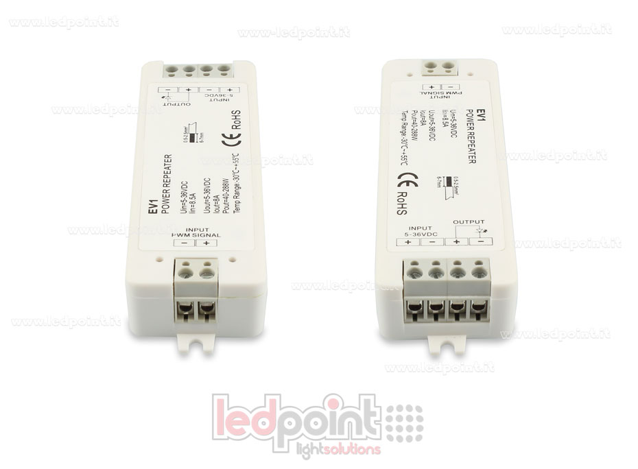 Amplificateur de signal monocouleur 5-36V 8A 1 canal SK-EV1