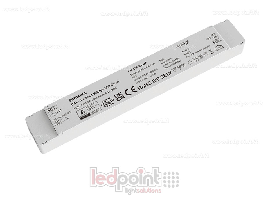 Alimentation 150W 24V DALI Push-Dim SkyDance SK-LN-150-24-DA Alimentation 150W 24V DALI Push-Dim SkyDance SK-LN-150-24-DA