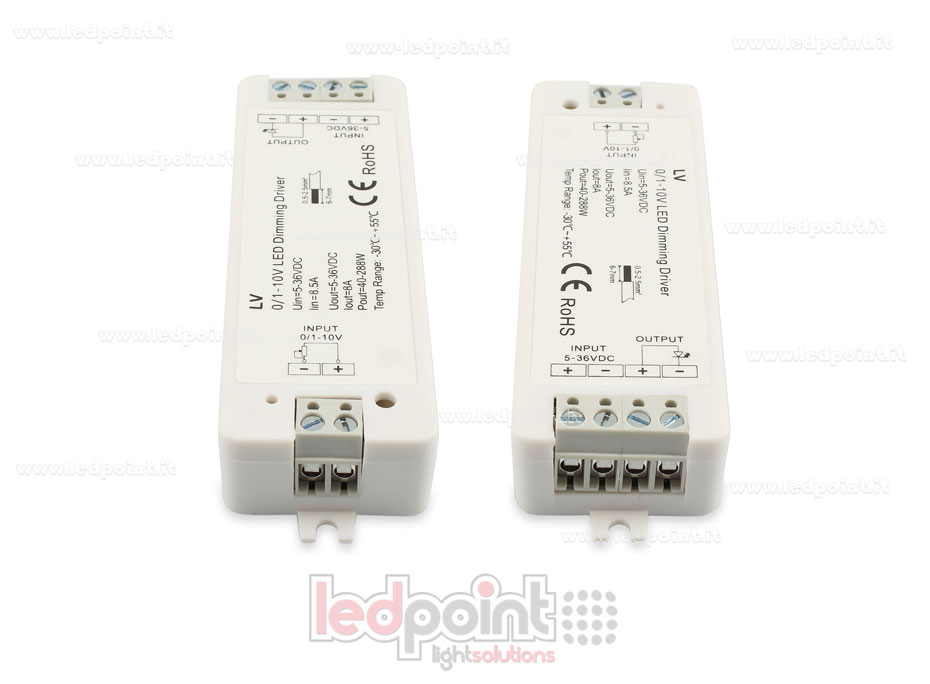 Récepteur monochrome 0 / 1-10V, tension constante 5/36V, 1ch*8A SK-LV Récepteur monochrome 0 / 1-10V, tension constante 5/36V, 1ch*8A SK-LV