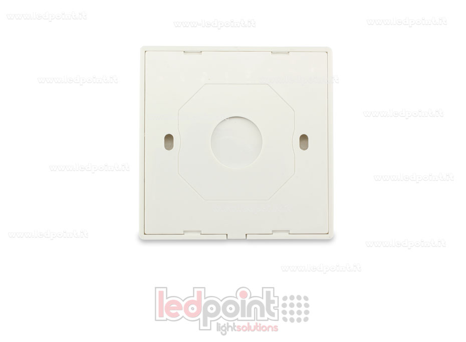 Télécommande murale 86x86mm monocouleur 1 zone avec roulant RF2.4G SK-PK1 Télécommande murale 86x86mm monocouleur 1 zone avec roulant RF2.4G SK-PK1