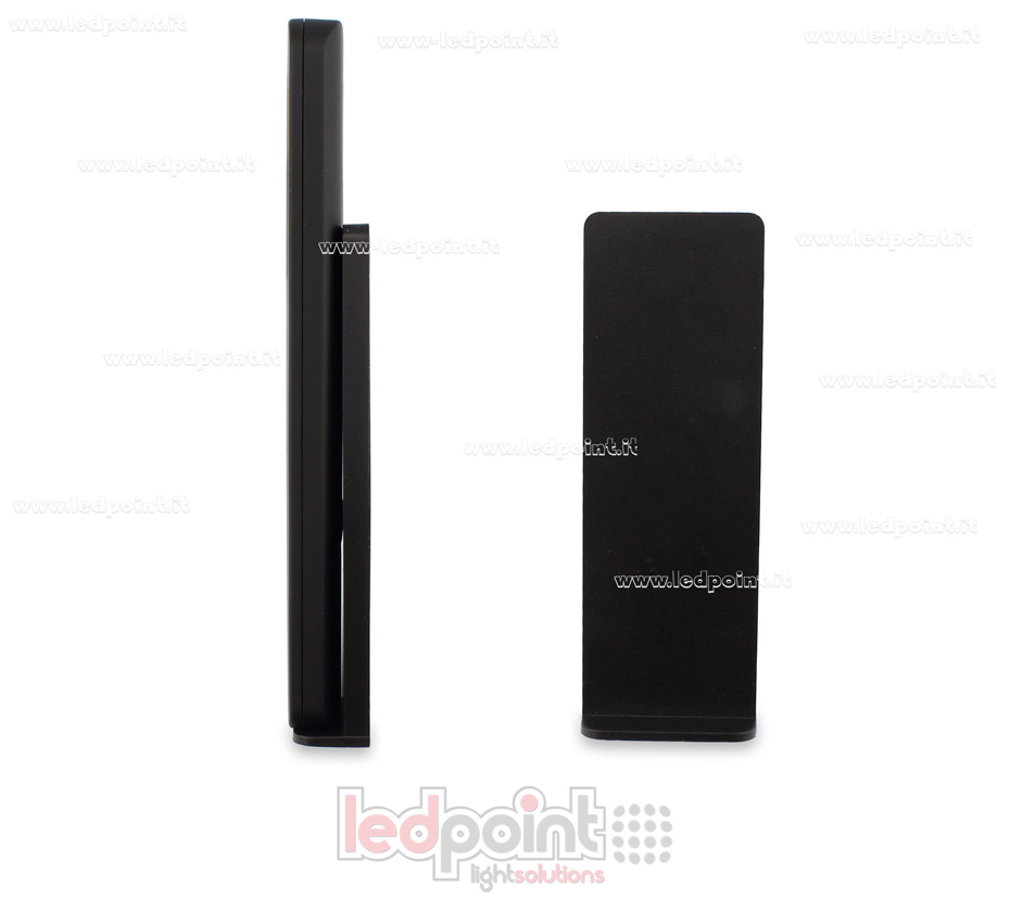 Télécommande RGB avec curseur tactile , 1 zone, noir avec aimant au dos, RF2.4G SK-R13 Télécommande RGB avec curseur tactile , 1 zone, noir avec aimant au dos, RF2.4G SK-R13