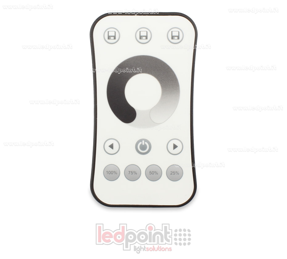 Télécommande monochromatique, 1 zone, blanche, RF2.4G SK-R6-1