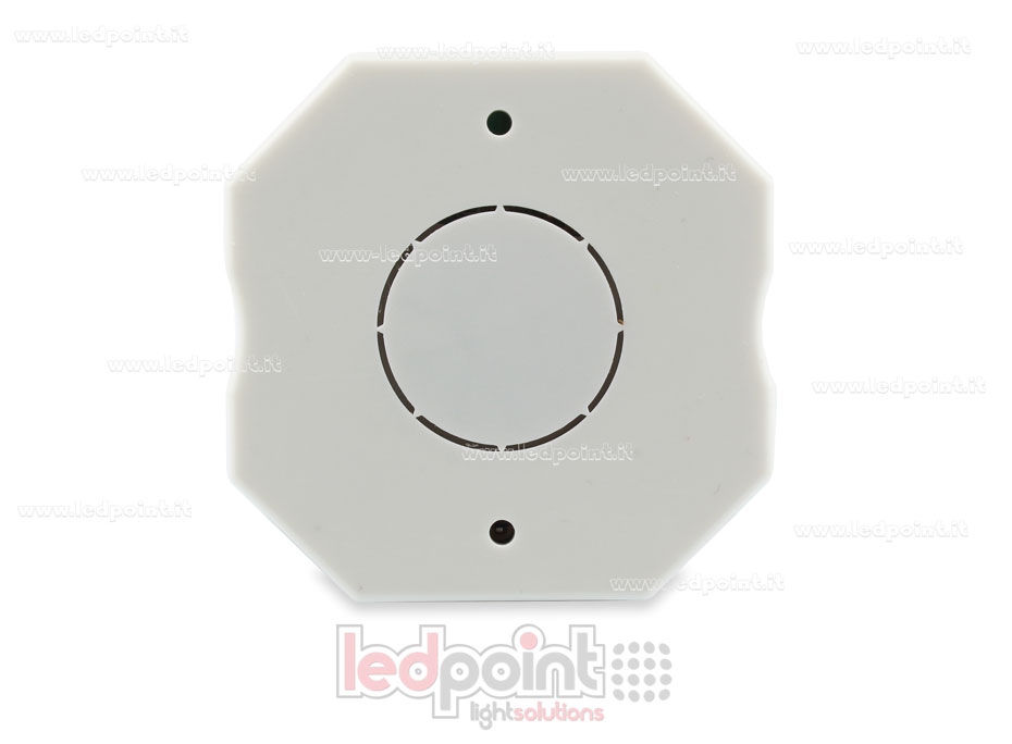 Contrôleur monochromatique 100-240VAC, on/off, non dimmable, 1.5A, push switch, WiFi, RF 2.4G, pour boîte murale SK-SS-B(WT)