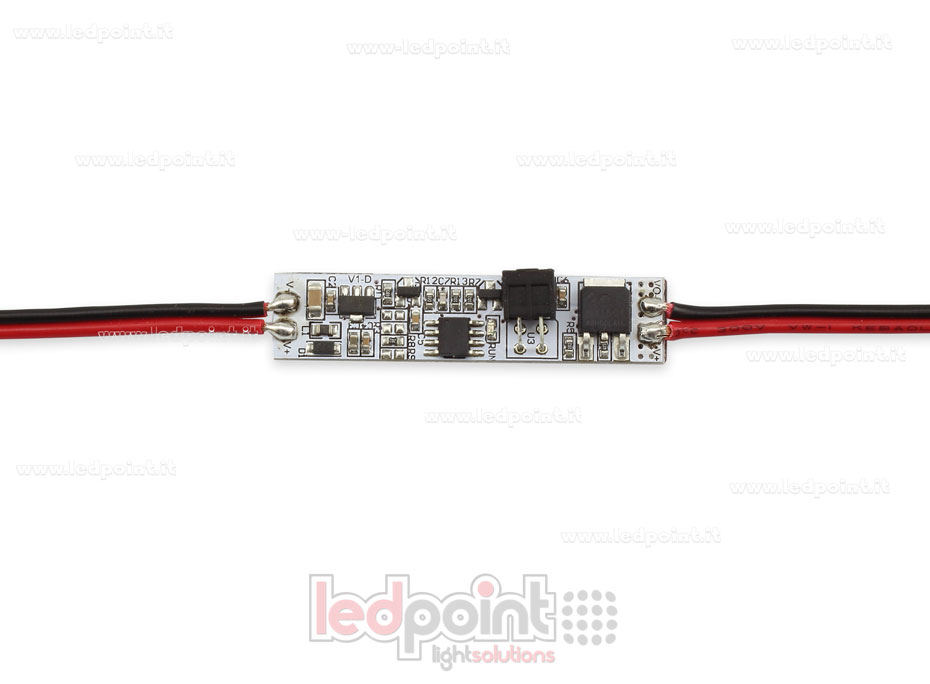 Détecteur de porte allumé/éteint,  pour installation sur le profilé, 12-24V, 1ch 4A SK-V1-D