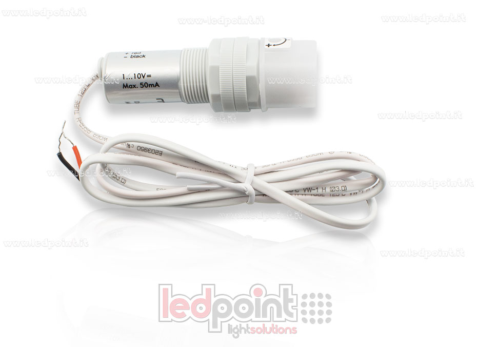 Capteur de lumière du jour avec sortie 1-10Vdc, 1-100% plage de variation 90° SN-DAY00001