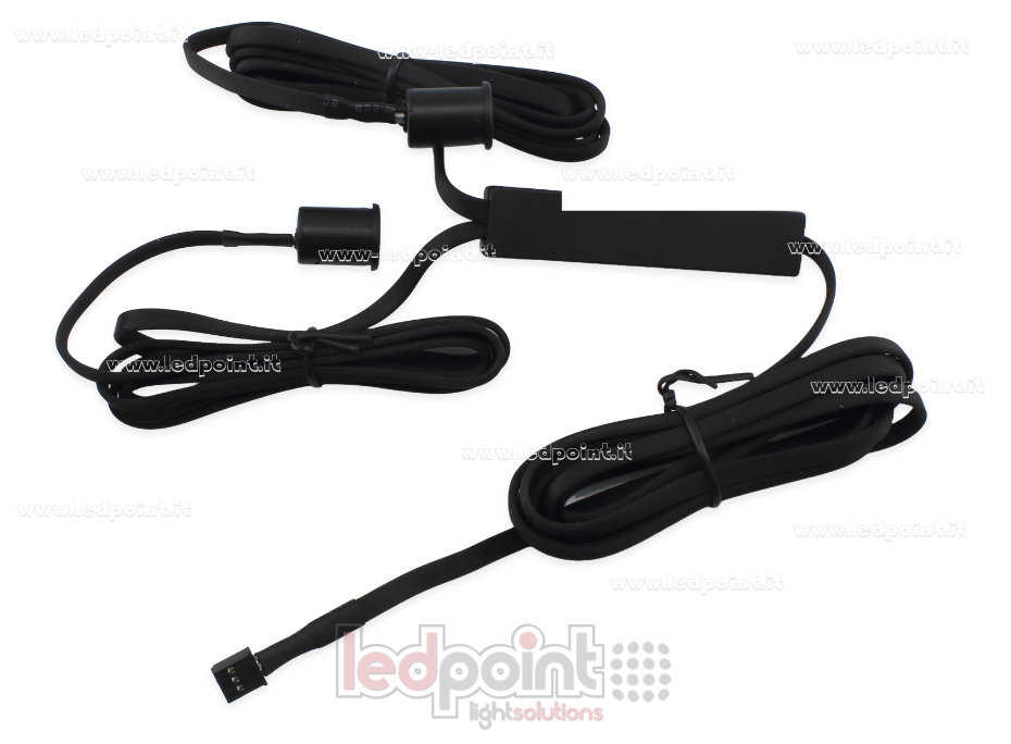 Capteur pour Double Ouverture Portes/Battants 12-24V, 1 canal 3A, Contrôle Maître SN-NT-DM-02E Capteur pour Double Ouverture Portes/Battants 12-24V, 1 canal 3A, Contrôle Maître SN-NT-DM-02E