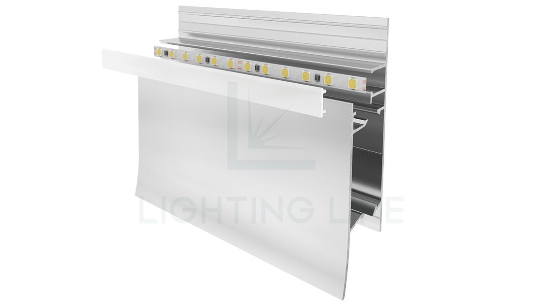 Profilé en aluminium pour rubans led PR-BB02-02-S2 Profilé en aluminium pour rubans led PR-BB02-02-S2