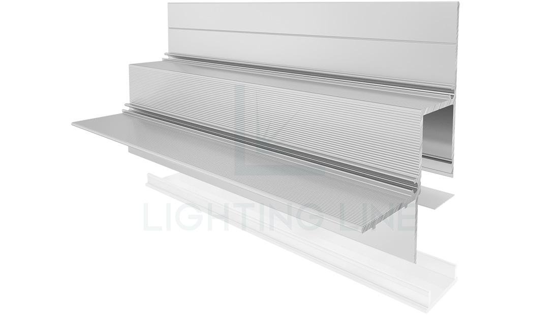 Profilé en aluminium pour rubans led PR-DW01-03 Profilé en aluminium pour rubans led PR-DW01-03