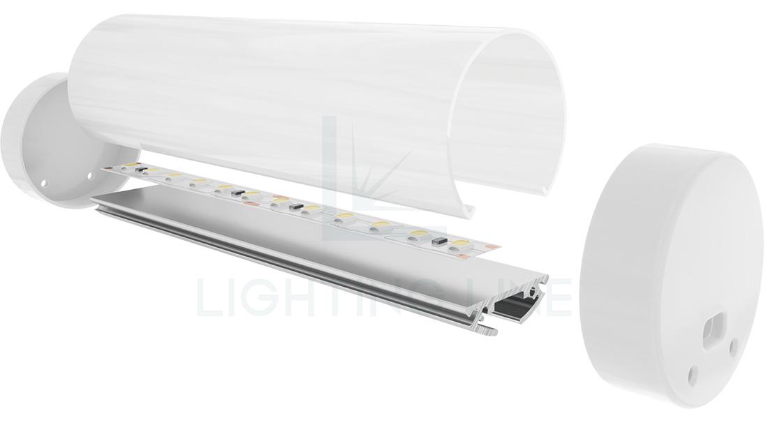 Profilé en aluminium pour rubans led PR-NE01-14-S2 Profilé en aluminium pour rubans led PR-NE01-14-S2