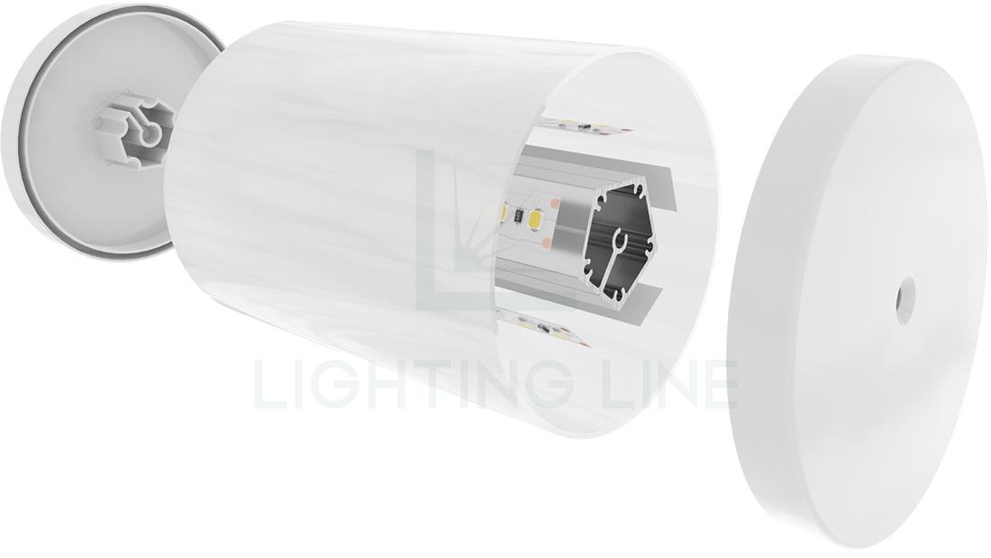 Profilé en aluminium pour rubans led PR-NE03-17-S2 Profilé en aluminium pour rubans led PR-NE03-17-S2