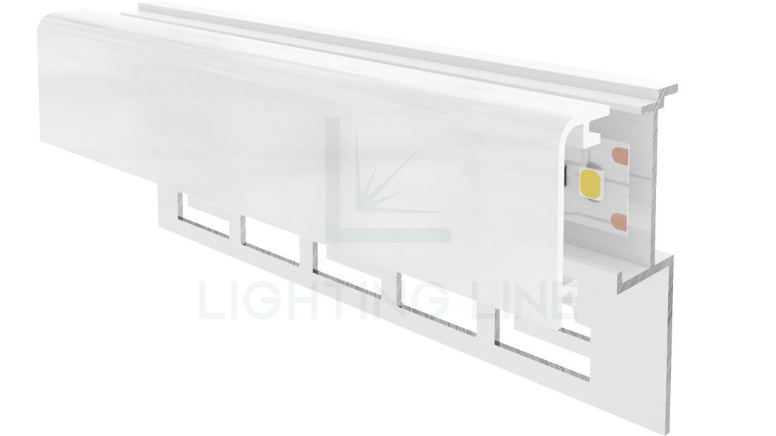 Profilé en aluminium pour rubans led PR-TI03-10 Profilé en aluminium pour rubans led PR-TI03-10